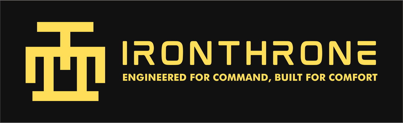 Ironthrone — Engineered for command, built for comfort