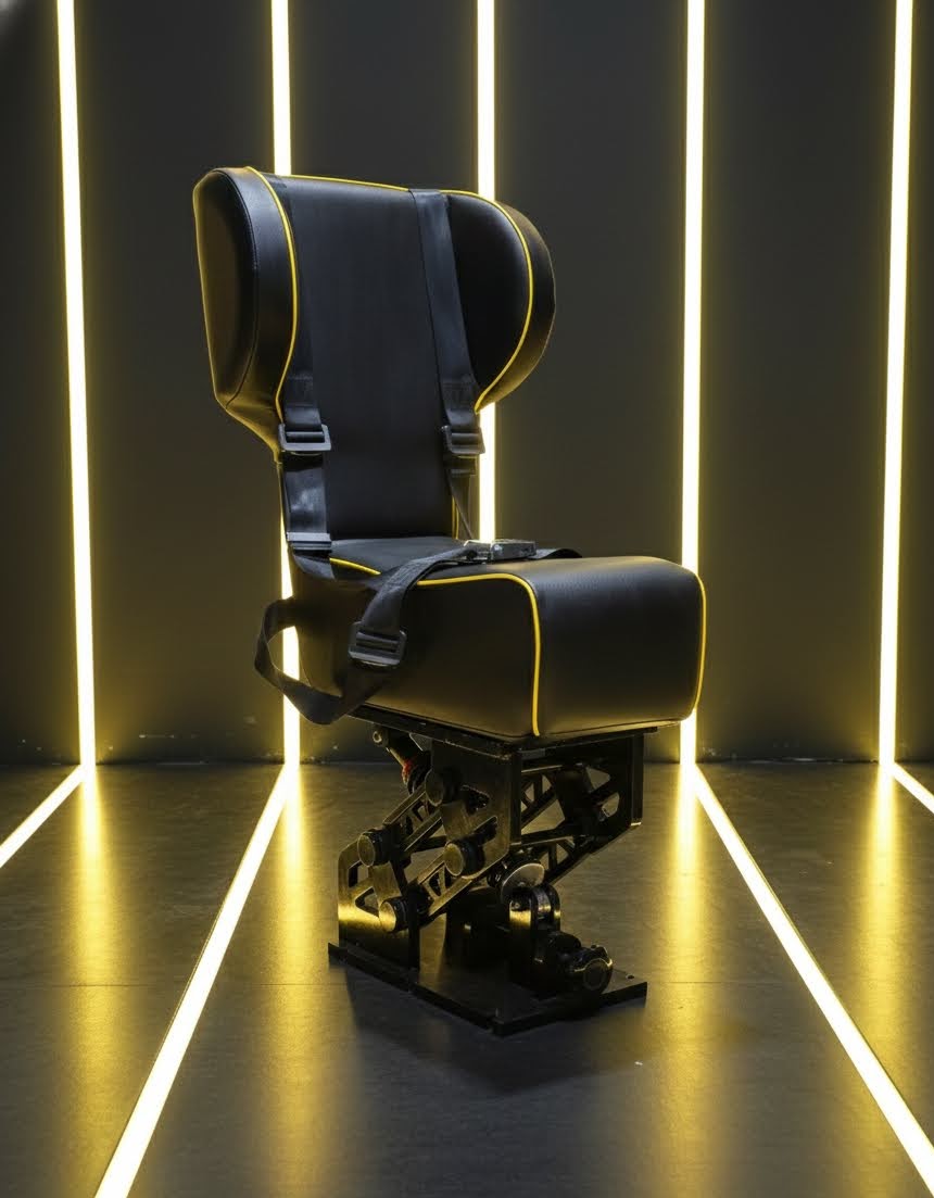 Shock-Mitigator marine suspension seat — prototype 02