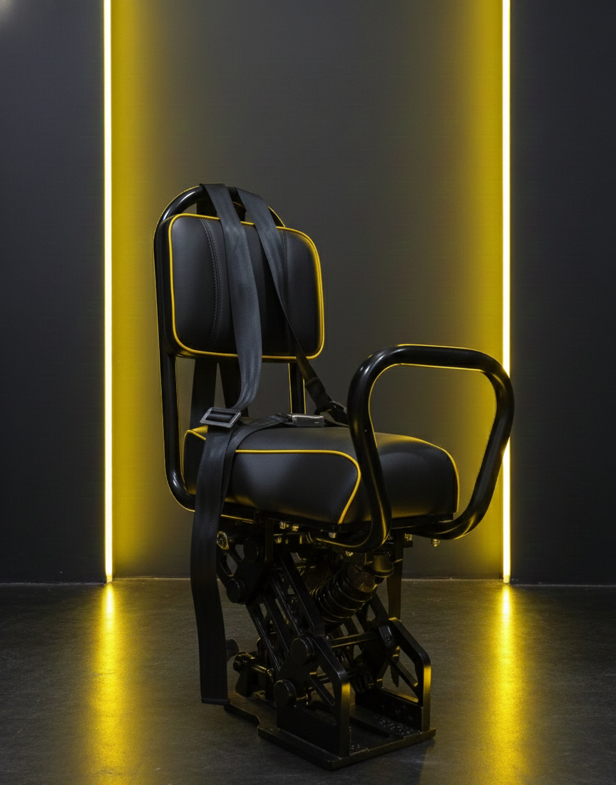 Shock-Mitigator marine suspension seat — prototype 03